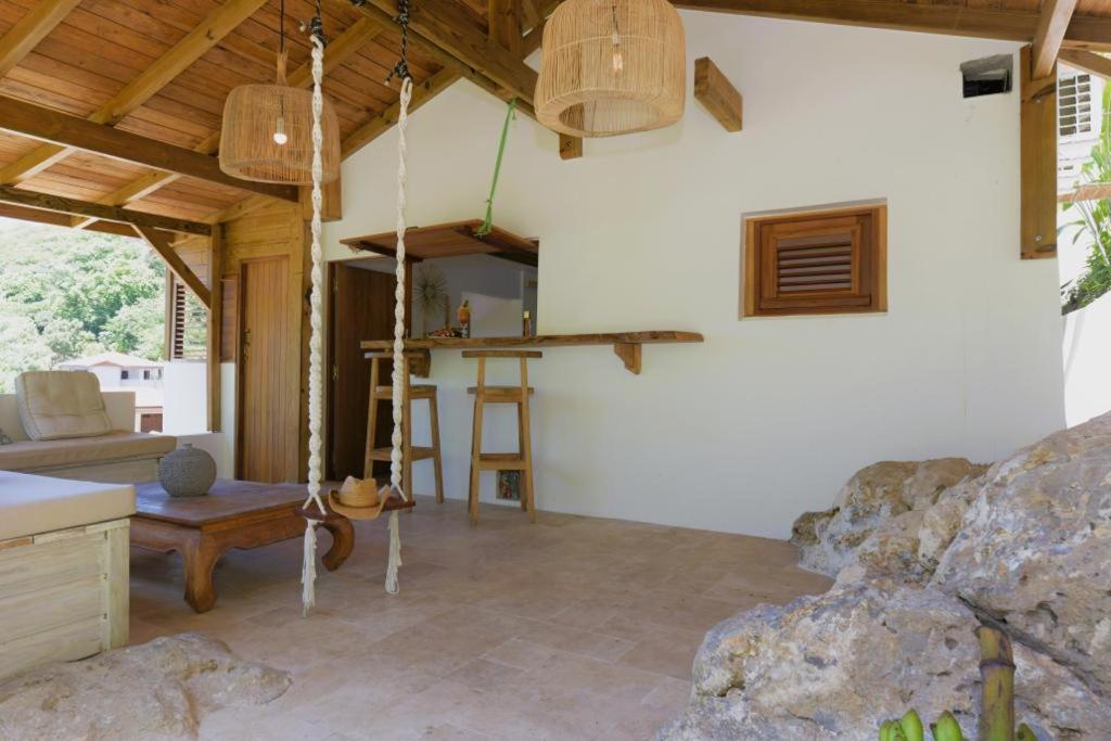 Cocotier, Elegant T3 Avec Jardin Tropical Sainte-Anne Exterior foto