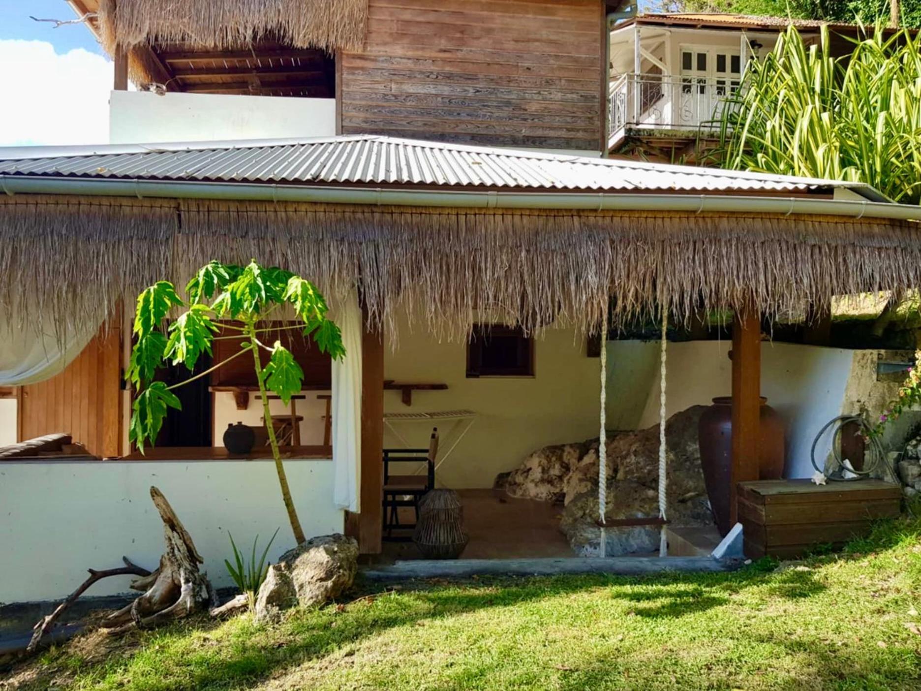 Cocotier, Elegant T3 Avec Jardin Tropical Sainte-Anne Exterior foto